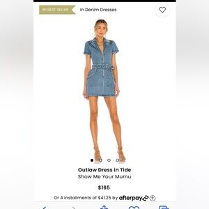 Outlaw Dress in Tide Show Me Your Mumu
Size S